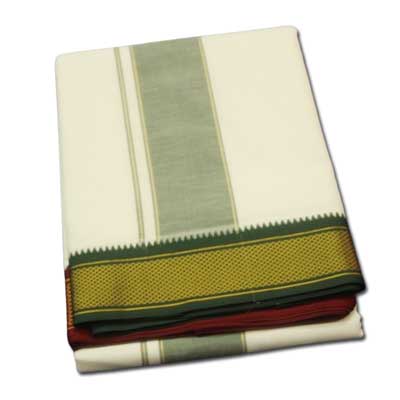 "Pure Cotton Dhoti set - CDANG-20005-006 - Click here to View more details about this Product